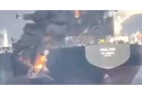 Tàu chở dầu Front Eagle của Frontline va chạm với tàu chở dầu Adalynn ngoài khơi Khorfakkan